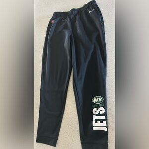 Nike mens NFL Black Jets Sweatpants size L